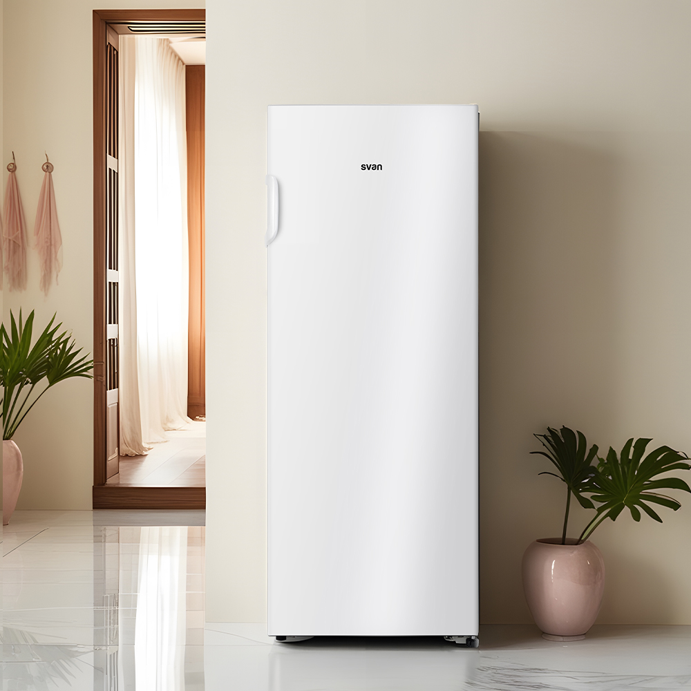 Congelador vertical Svan Cíclico 165L E 143,4cm 55cm 58,8cm Blanco Manual – Image 5