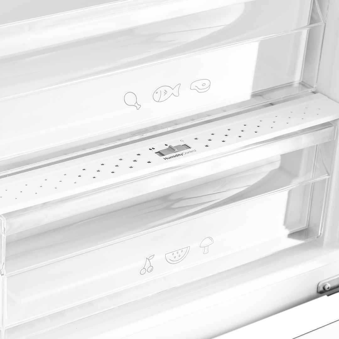 Combi Svan No Frost E 201cm 59,5cm 69,5cm Blanco Display táctil Modo Super Cajón Chiller Flexi Rack - Imagen 5