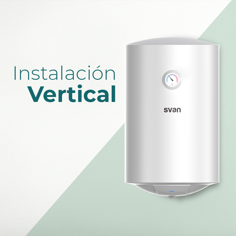 Termo eléctrico Svan Vertical 30L 1500W C 60cm 34cm 37,5cm Blanco Manual – Image 7