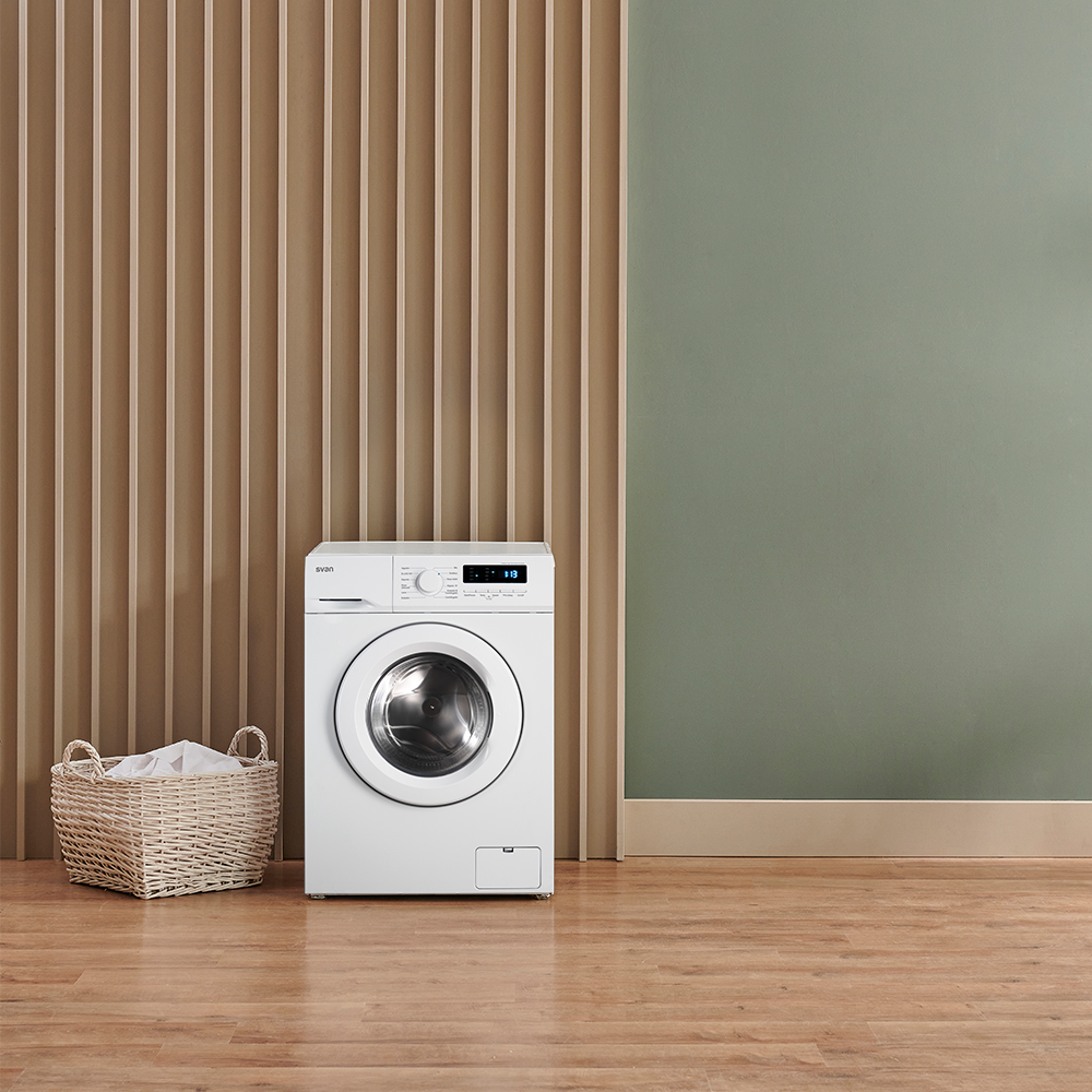 Lavadora Svan 6kg 1000rpm E 85cm 59,5cm 44cm Blanco Display T.Diamante – Image 7
