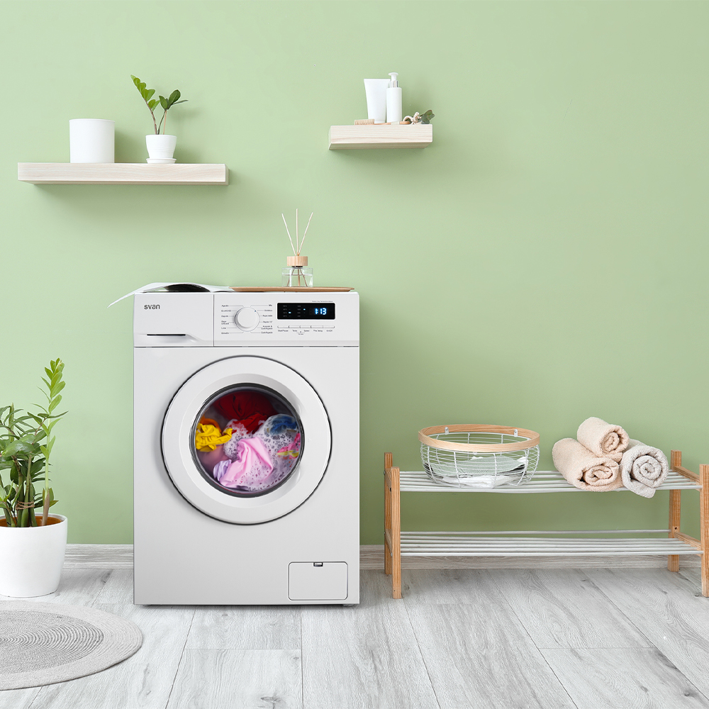 Lavadora Svan 9kg 1200rpm E 85cm 59,5cm 60cm Blanco Display C.Boomerang - immagine 8