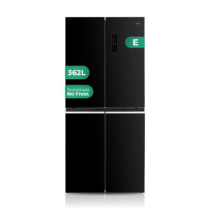 4 Puertas Svan No Frost E 180cm 79cm 63cm Cristal negro Display táctil Modo Eco Modo Super