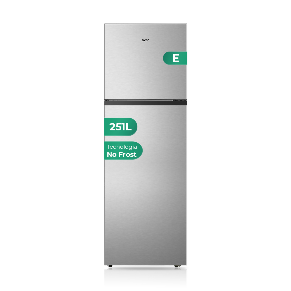 Svan No Frost E 167,6cm 55cm 56,7cm Frigorifero elettronico Inverter Inox