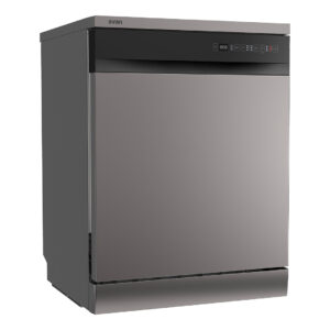 Lavavajillas Svan,Capacidad 14sets, Clase E. Dimensiones: 84,5cm 59,8cm 59,1cm. Color Inox, Control con Display táctil. 2 Bandejas y 6 Programas.