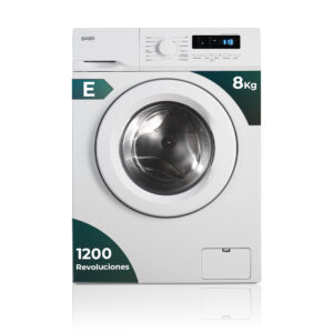 Lavadora Svan 8kg 1200rpm E 85cm 59,5cm 51cm Blanco Display T.Diamante