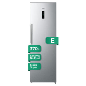 Réfrigérateur Svan No Frost 370L E 185,5cm 59,5cm 65,1cm Acier inoxydable AffichageTouch ModeSuper TiroirChiller