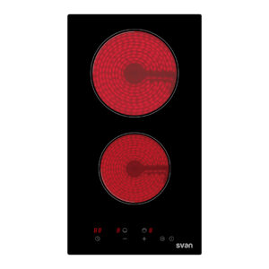 Placa Vitrocerámica Svan 3000W 5,1cm 29cm 52cm Cristal negro Táctil 2Z