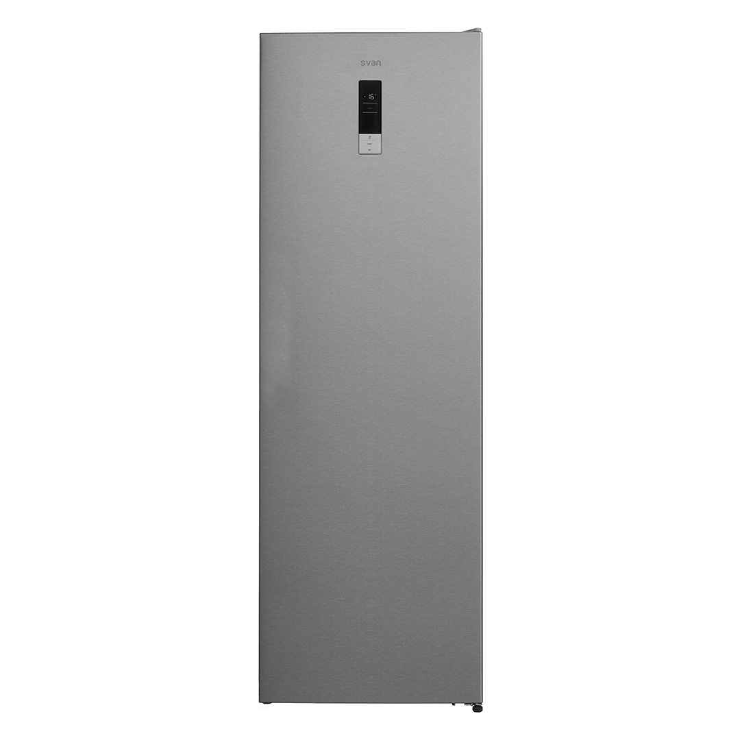 Congelatore verticale Svan No Frost 280L E 186cm 59,5cm 65cm Inox Display t�ctil Inverter Modalità Eco