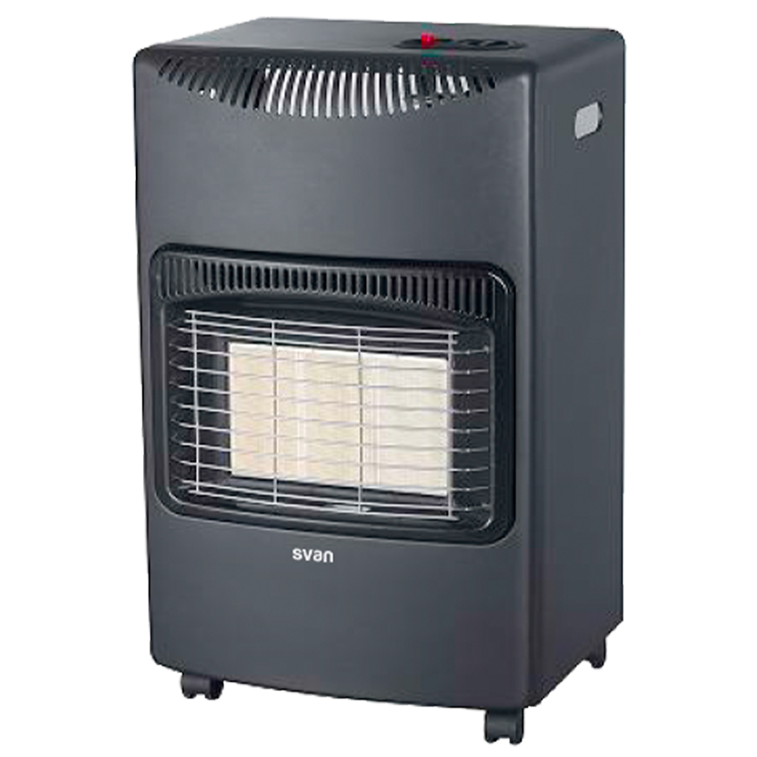 Stufa a gas Butano a infrarossi Svan 4200W Nero Manuale