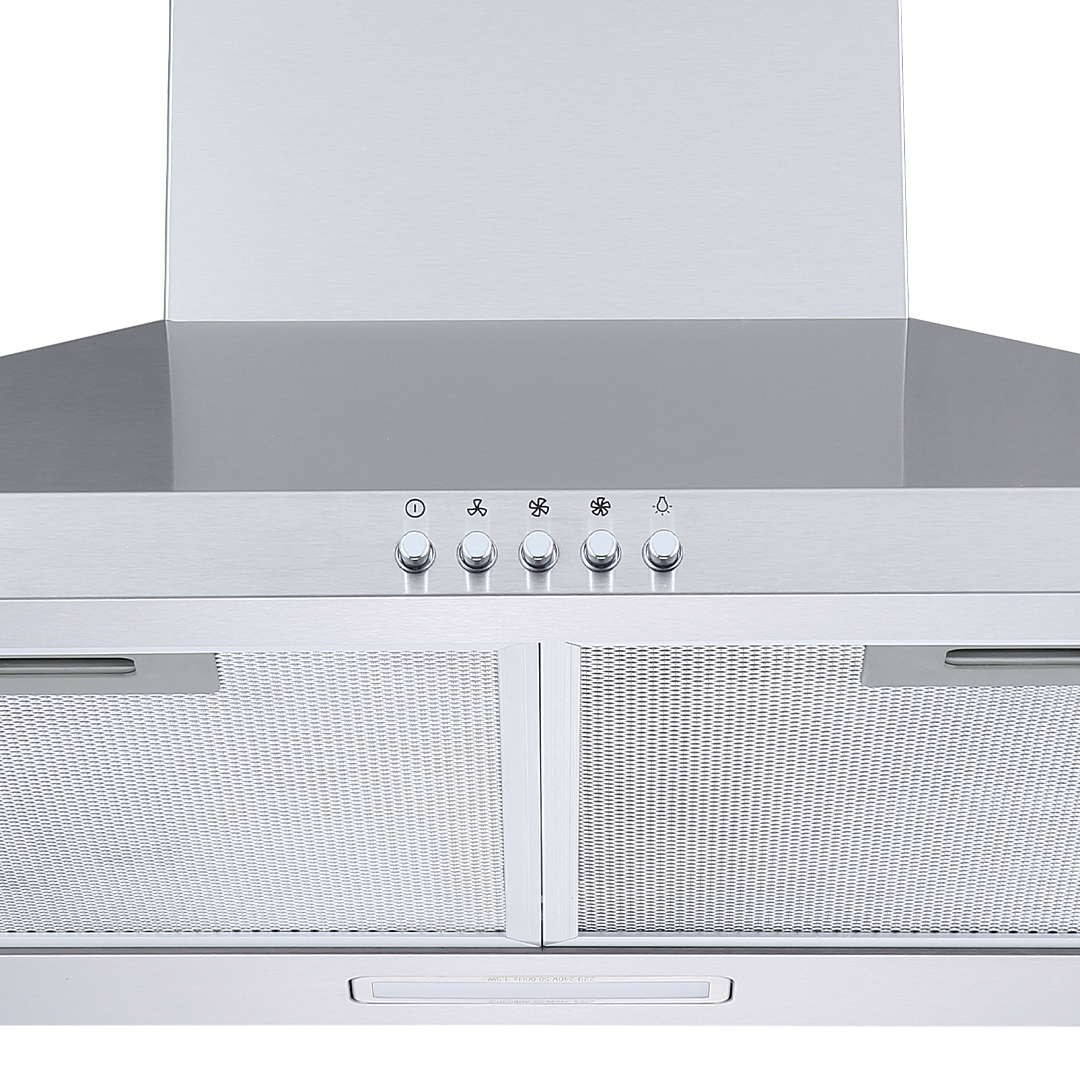 Campana Piramidal Svan B 94cm 60cm 44,8cm Inox Manual LED 520m3/h 67dB - immagine 2