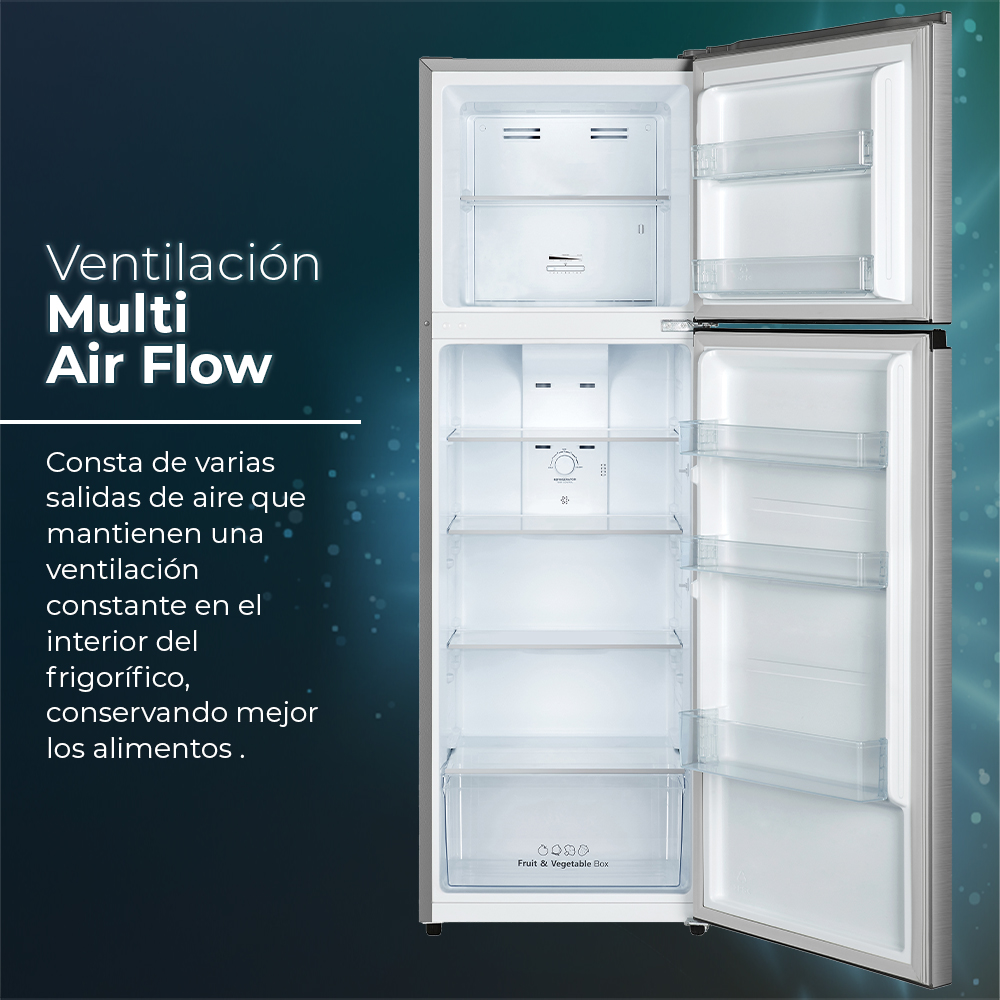 Frigorífico Svan No Frost E 167,6cm 55cm 56,7cm Inox Electrónico Inverter - immagine 3