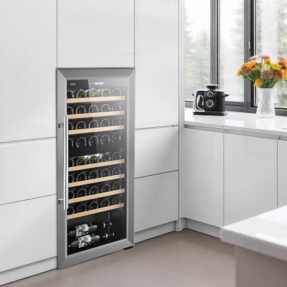 Vinoteca Svan Cíclico 127L 45Bot G 110,5cm 51cm 48,2cm Negro Display táctil Doble Zona 1Puerta - immagine 2