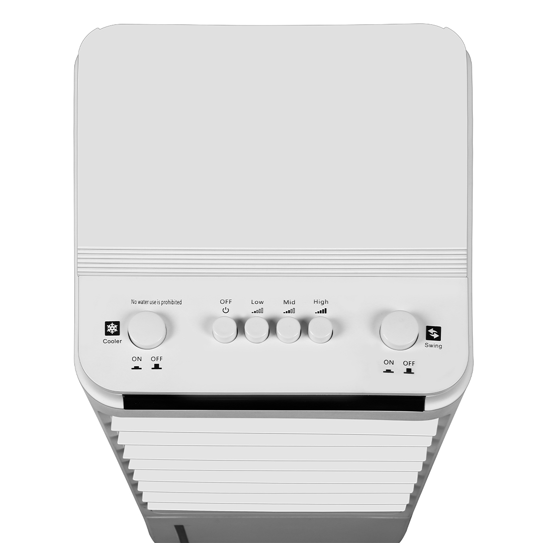 "Ventilador Ventilador climatizador Svan "" 80W Blanco Manual 3V Oscilación" - Imagen 3