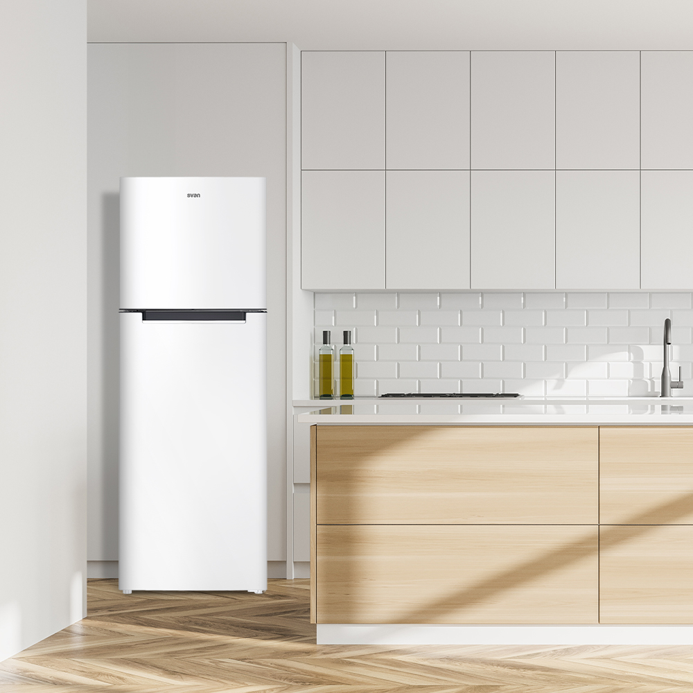 Frigorífico 2 Puertas Svan, No Frost. Clase E. Dimensiones: 167cm 54,5cm 56cm. Color Blanco, Control Manual. Motor Inverter. – Image 5