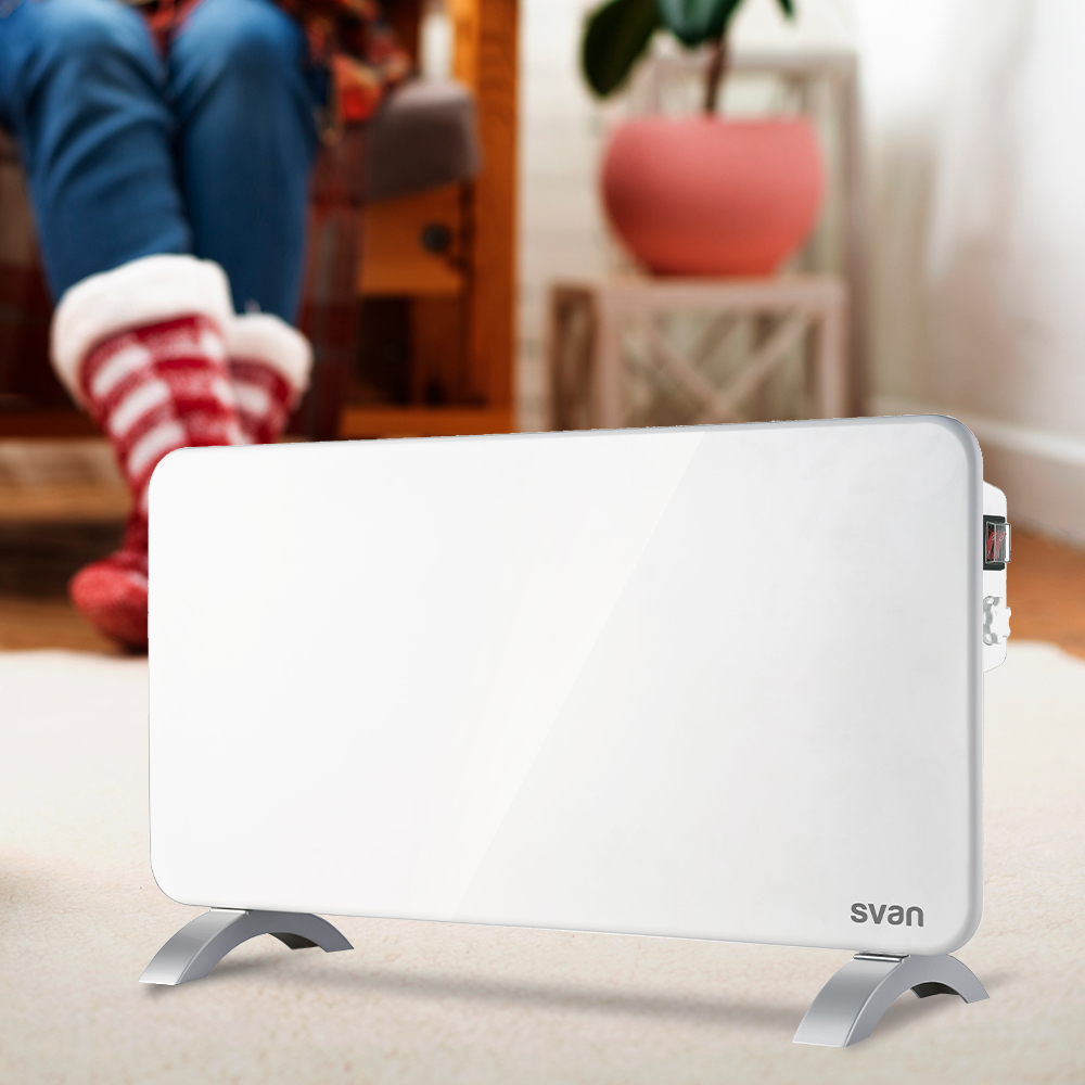 Radiador plano Svan 1 Elemento 2 Niveles 2000W Blanco Manual - Imagen 6