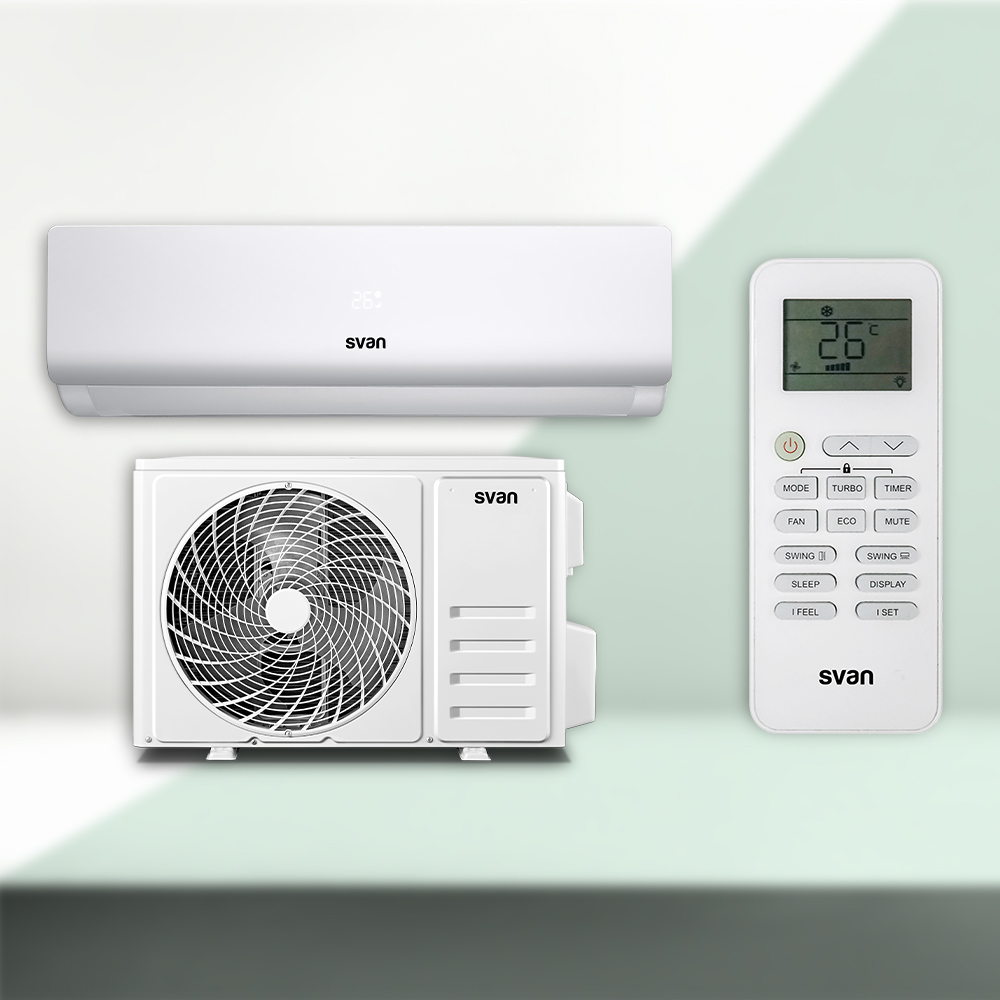AACC Svan Split 24000BTU A++/A+ Blanco Mando Display Inverter R32 Wifi - Imagen 7