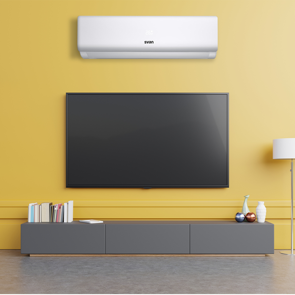 AACC Svan Split 24000BTU A++/A+ Blanco Mando Display Inverter R32 Wifi - Imagen 8