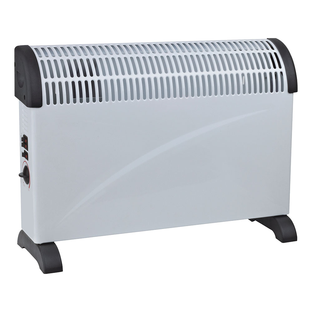 Estufa convector Svan 3 Niveles 2000W Blanco y negro Manual Turbo