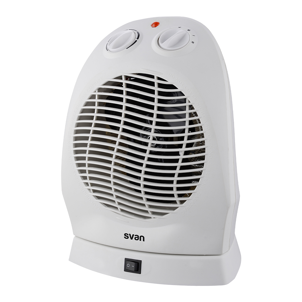 Estufa convector Svan 3 Niveles 2000W Blanco Manual Oscilación Turbo