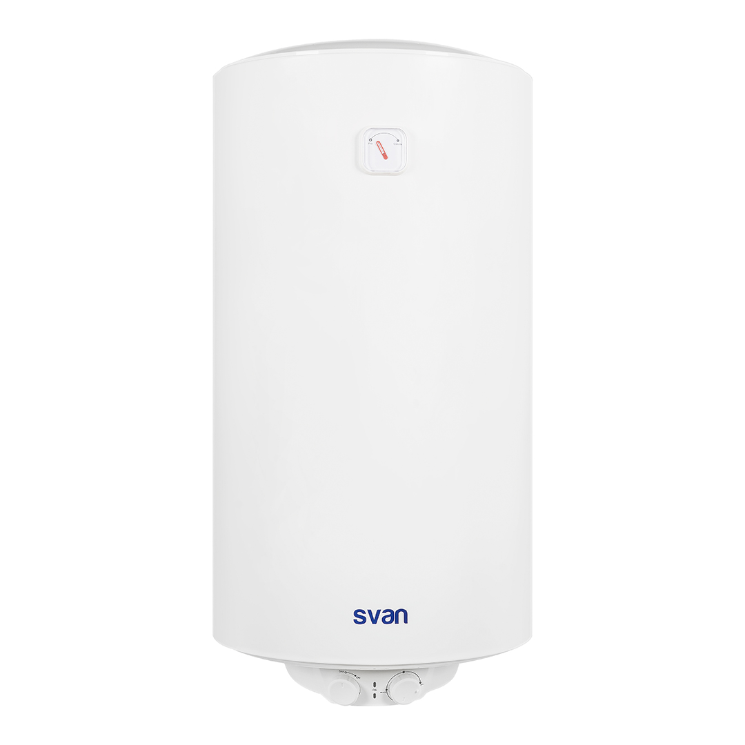Chauffe-eau électrique Svan Vertical 100L 1500W C 89,5cm 45cm 45cm Blanc Manuel
