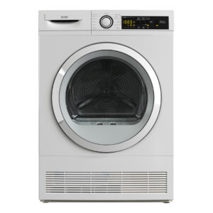 Secadora Condensación Svan 8kg B 84,6cm 59,7cm 61,2cm Blanco Display Nivel Secado Puerta XXL Luz