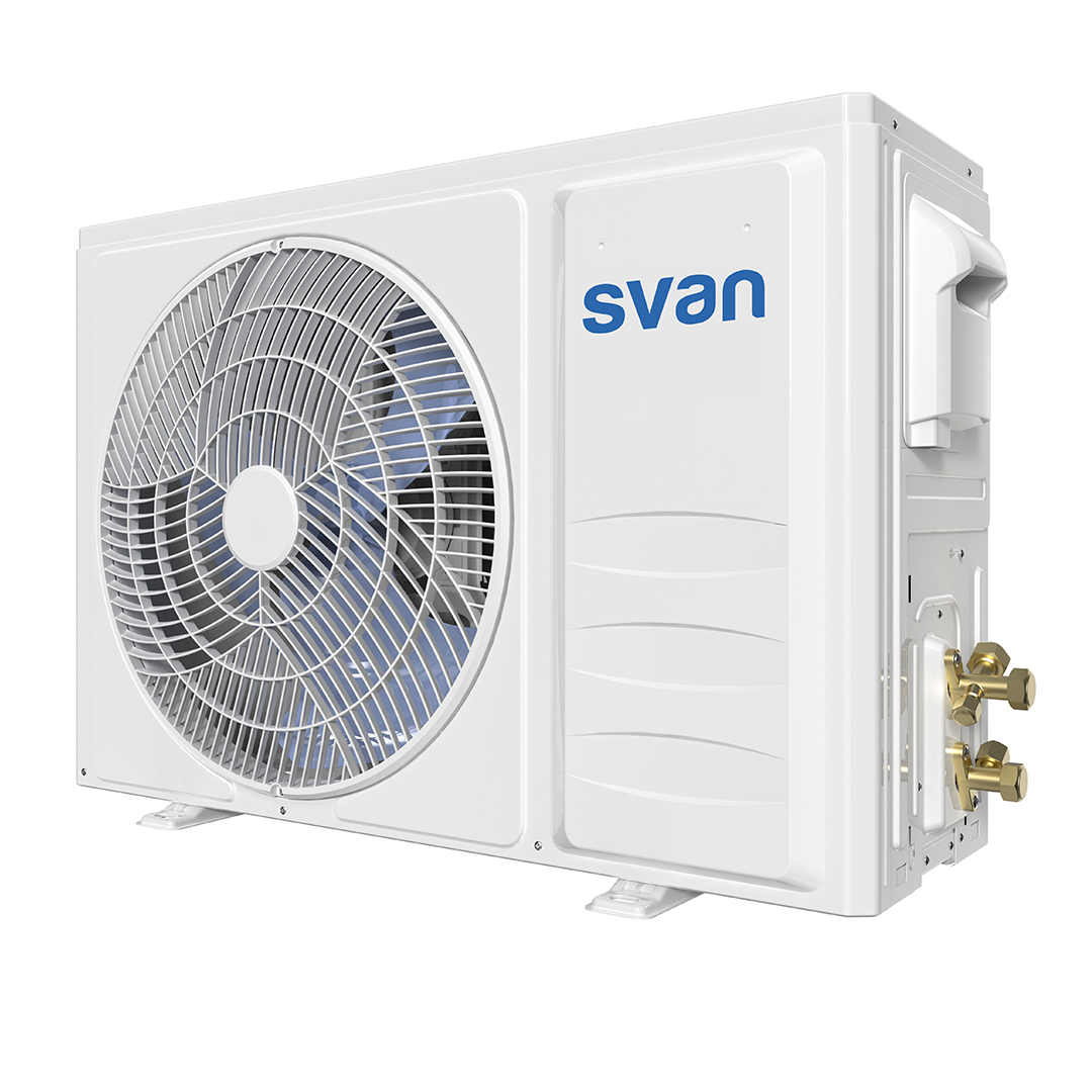 Aire Acondicionado Split Svan Inverter 9000BTU A++/A+ Blanco Mando a distancia Display integrado Wifi - Imagen 2