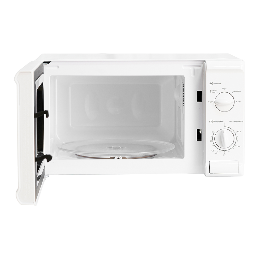 Microondas Svan 20L 700W 25,8cm 44cm 33,9cm Blanco Manual - immagine 2