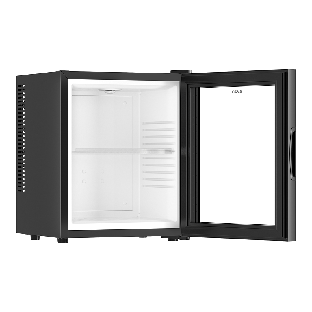 Refrigerador Horeca Svan Peltier E 47,6cm 38cm 37cm Negro Manual Puerta Cristal Puerta 90º - Imagen 2
