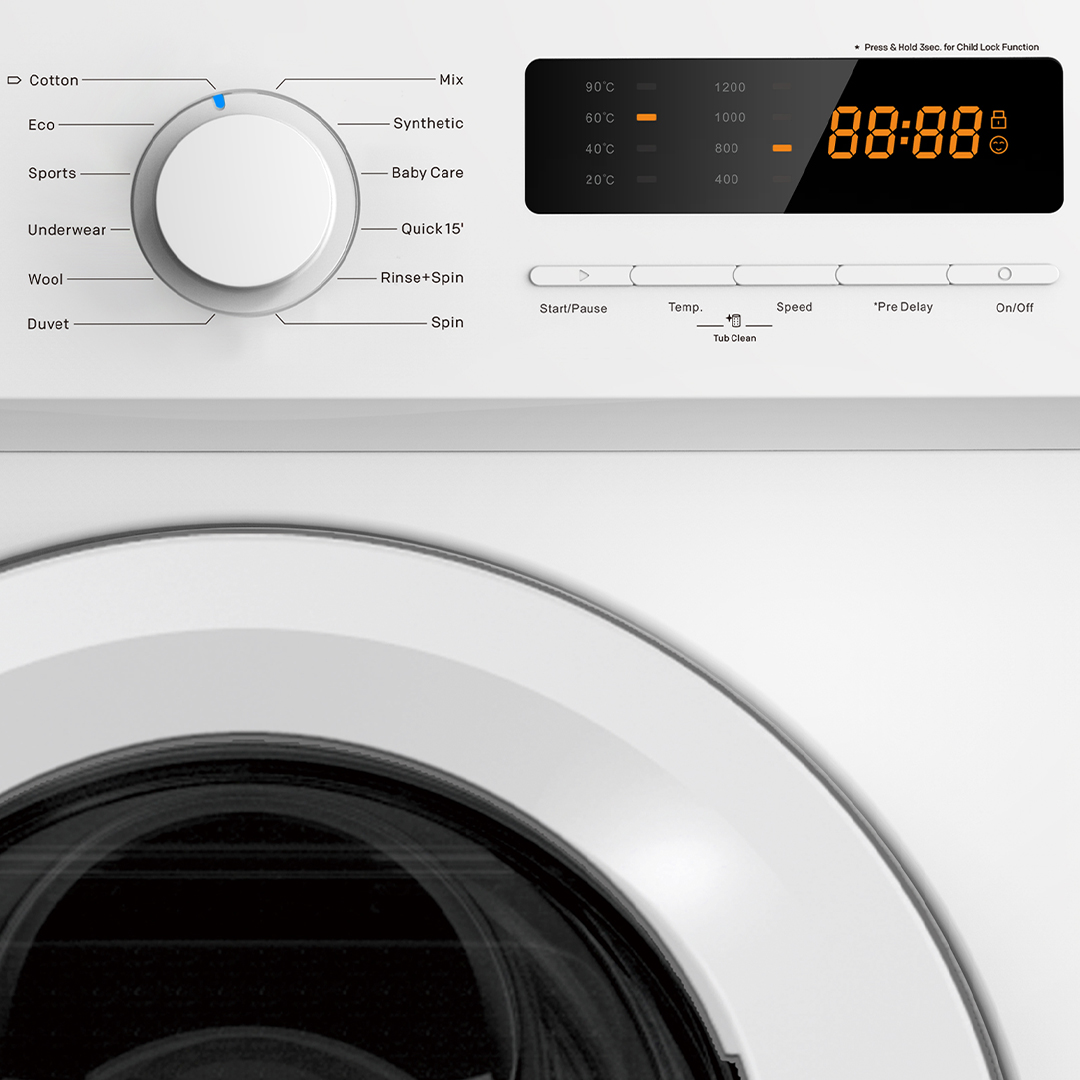 Lavadora Svan 7kg 1200rpm F 85cm 60cm 48cm Blanco Display - immagine 2