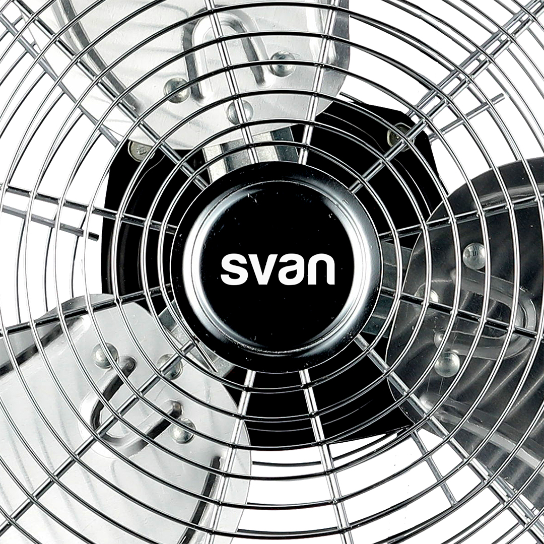 Ventilador Industrial Svan 18 in 110W Cromo Manual 3V - Imagen 2