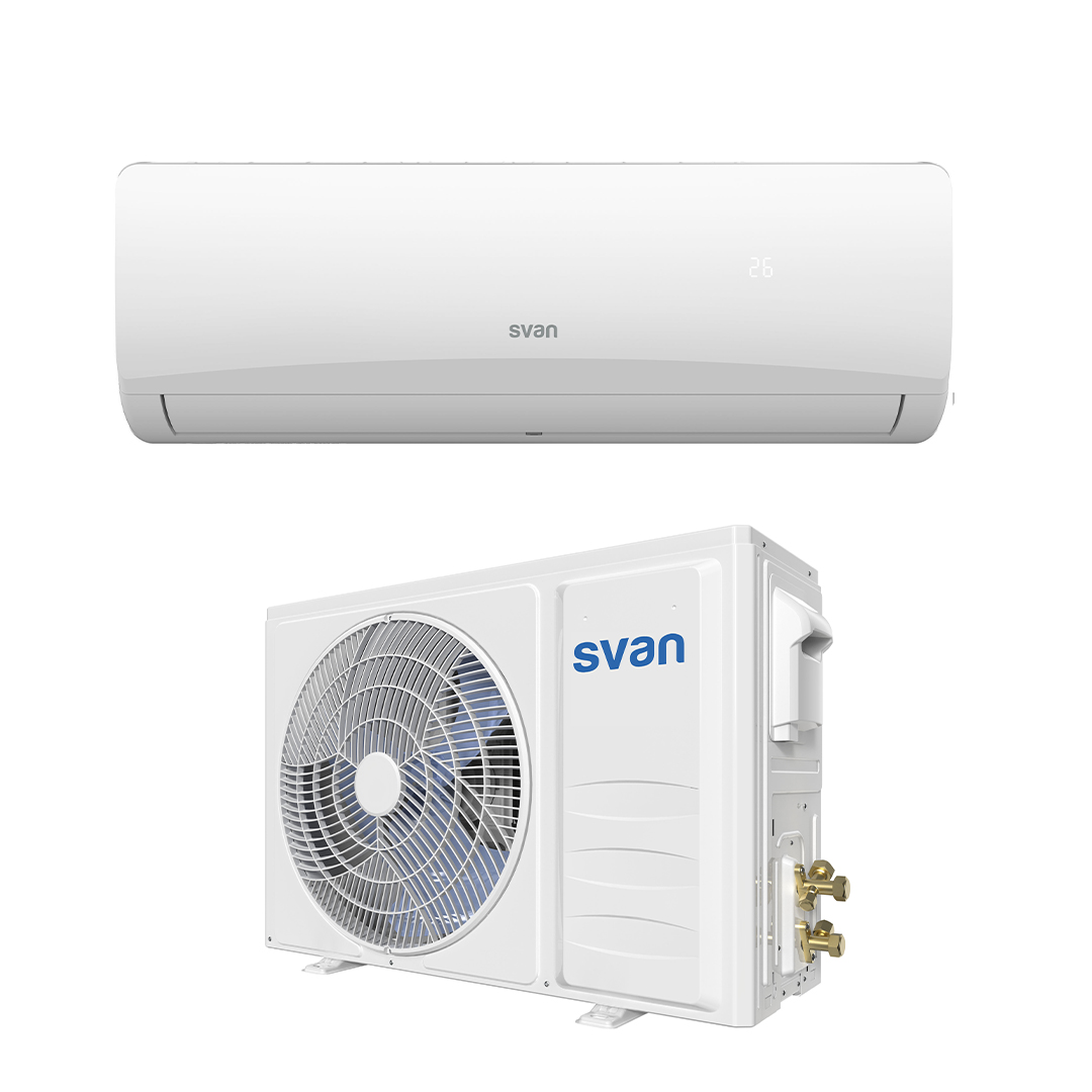 Aire Acondicionado Split Svan Inverter 24000BTU A++/A+ Blanco Mando a distancia Display integrado Wifi - Imagen 3