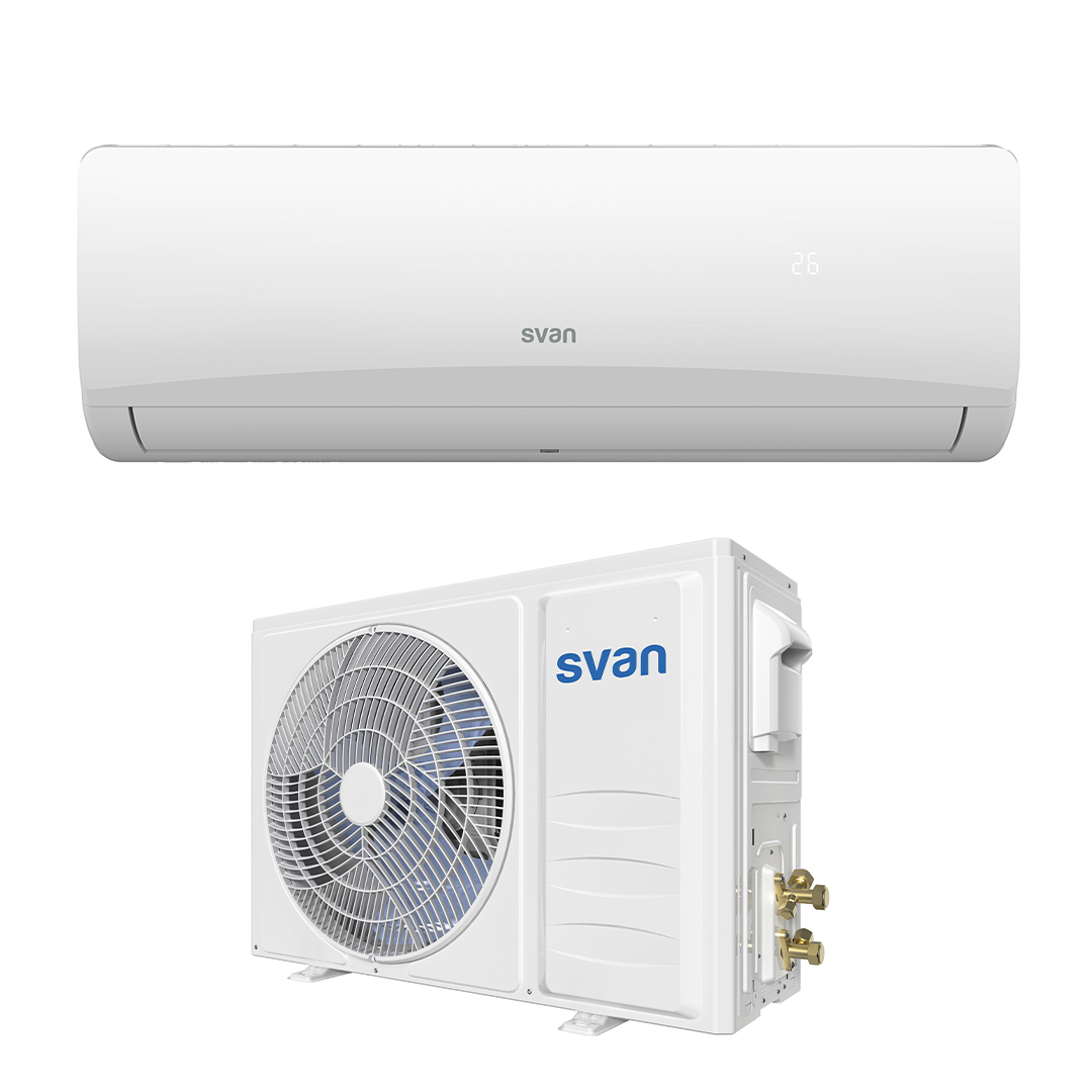 Aire Acondicionado Split Svan Inverter 9000BTU A++/A+ Blanco Mando a distancia Display integrado Wifi - Imagen 3