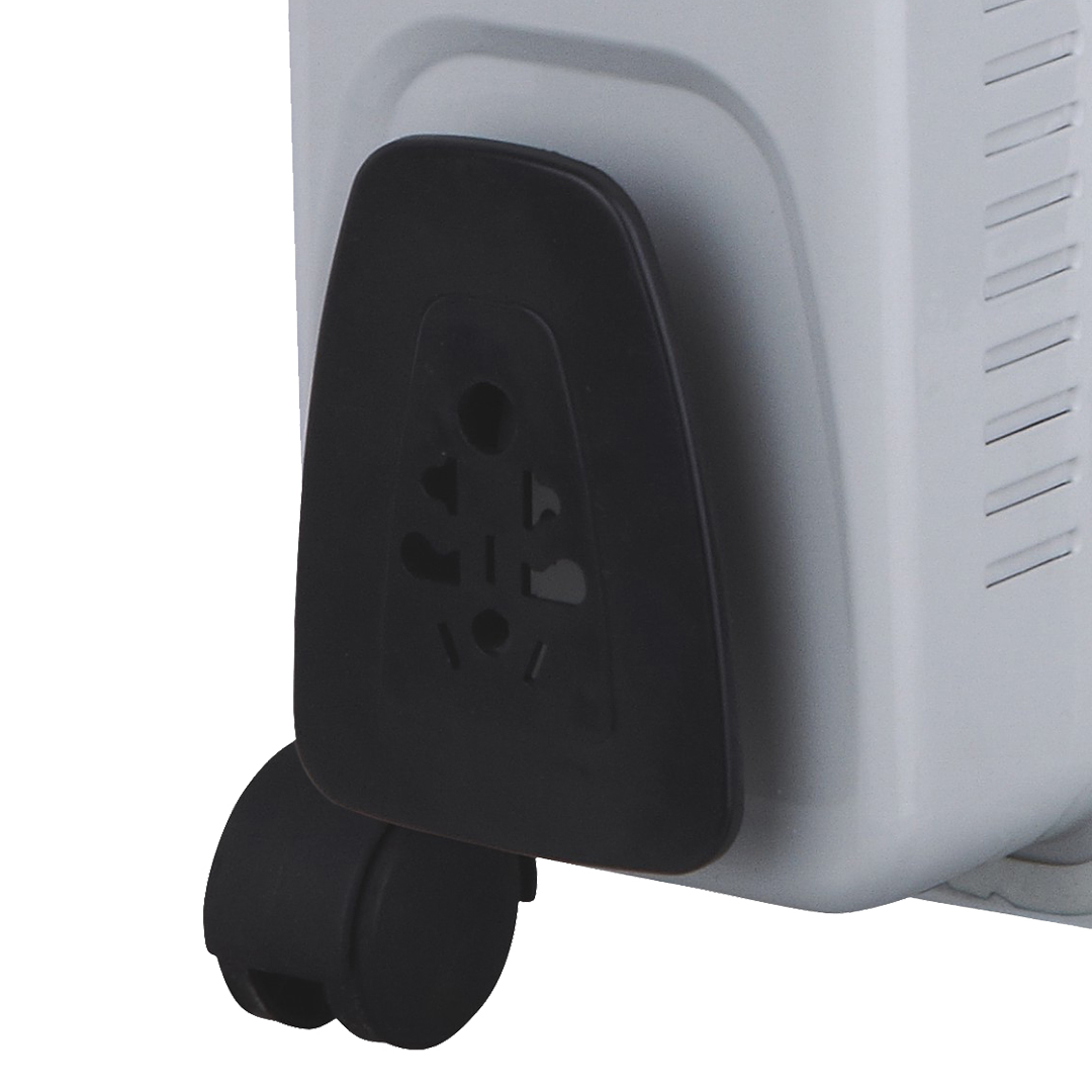 Radiador aceite Svan 9 Elementos 3 Niveles 2000W Blanco y negro Manual - immagine 3
