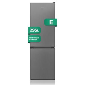 Combi Svan No Frost E 186cm 59,5cm 60cm Inox Electrónico Modo Eco Modo Super Puerta 90º