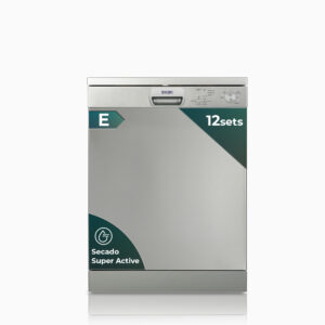 Lavavajillas Svan 12sets E 85cm 59,8cm 59,8cm Inox Electrónico 2B 5P Sec.SuperActive Media Carga