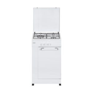 Svan Cuisinière à gaz 86cm 49,8cm 51,5cm Blanc Manuel 3Q Wok KitGas T.Metal PortaBom.
