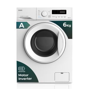 Lave-linge Svan 6kg 1000rpm A 85cm 59,5cm 44cm Blanc Inverter Vapeur Affichage