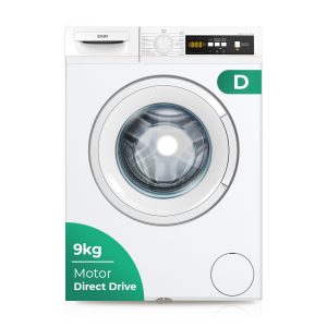 Lave-linge Svan 9kg 1000rpm D 84,5cm 59,7cm 58,2cm Blanc Affichage antiallergique