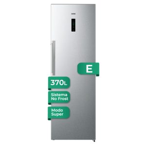 Refrigerador Svan No Frost 370L E 185,5cm 59,5cm 65,1cm Inox DisplayTáctil ModoSuper CajónChiller