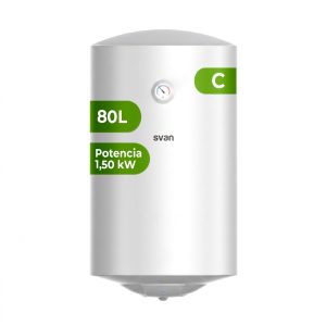 Scaldabagno elettrico Svan Vertical 80L 1500W C 80,5cm 45cm 48,5cm Bianco Manuale