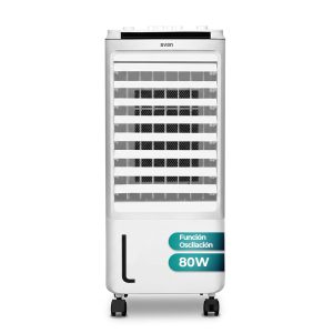 Ventilador climatizador Svan 80W Blanco Manual 3V Oscilación