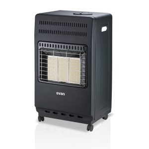 Estufa Butano Infrarrojos Gas Svan 4200W Negro Manual Auto ignición