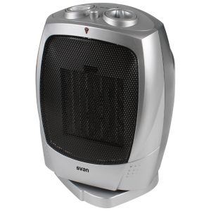 Estufa cerámica Svan 2 Niveles 1500W Gris Manual Oscilación