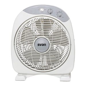 "Ventilador Suelo Svan 12"" 35W Gris Manual 3V Temporizador"