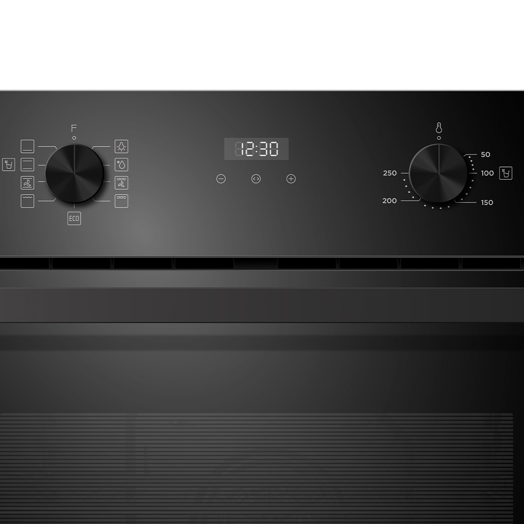 Horno Multifunción Svan 70L A 59,5cm 57,5cm 59,5cm Negro Display 9P G.Telescópicas - Imagen 2