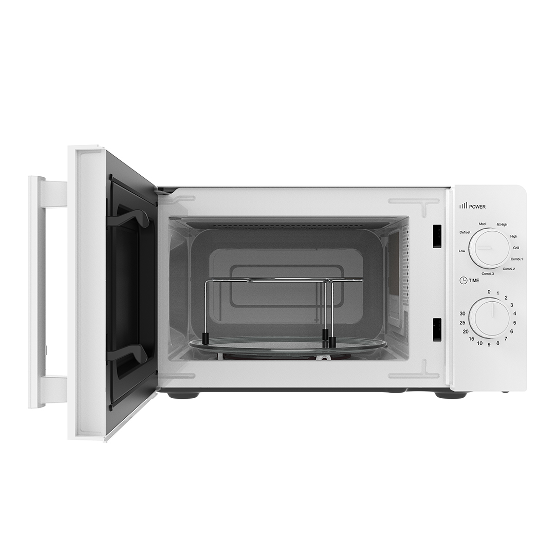 Microondas Svan 20L 700W 24,3cm 44,6cm 36,4cm Blanco Manual - Imagen 2
